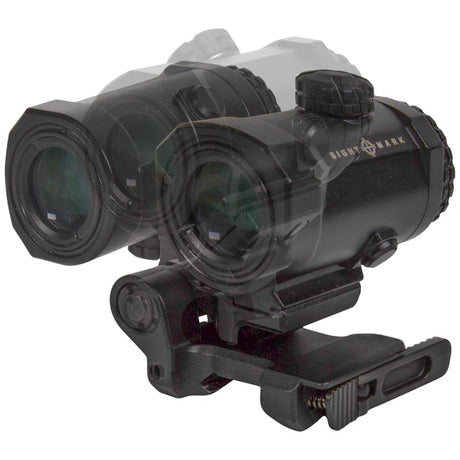 Sightmark XTM-3 3x увеличител с LQD flip to side mount