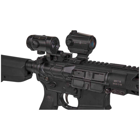 Sightmark XTM-3 3x увеличител с LQD flip to side mount