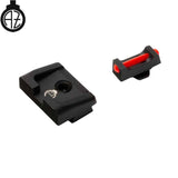 Мерни прибори за Glock [G17 G19 G26 & other] с фиброоптика | тип
