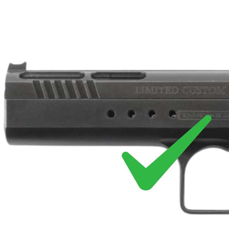 Монтаж за колиматор side mount за модели Tanfoglio с предварително пробити отвори | Trijicon RMR footprint
