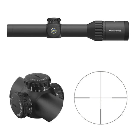 Vector Optics Continental x6 1-6x24 оптика Vector Optics