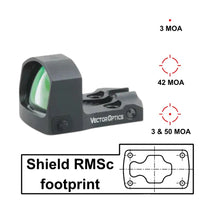Vector Optics Frenzy-S 1x17x24 MOS Multi Reticle колиматор 