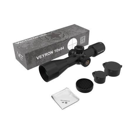Vector Optics Veyron 10x44 SFP компактен оптически мерник за пушка