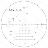 Vector Optics Veyron 3-12x44IR SFP компактен оптичен мерник за пушка 