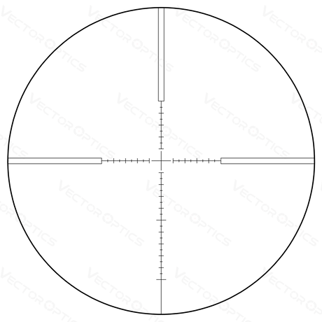 Vector Optics Veyron 3-12x44 SFP компактен оптически прицел за пушка