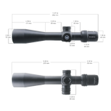 Vector Optics Veyron 6-24x44 IR Първа фокусна равнина Осветен мерник за пушка 