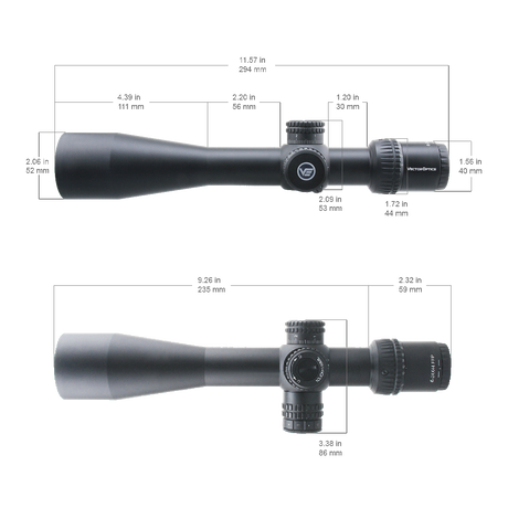 Vector Optics Veyron 6-24x44 IR First Focal Plane Illuminated оптически прицел за пушка