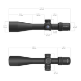 Vector Optics Veyron 6-24x44IR SFP компактен оптичен мерник 