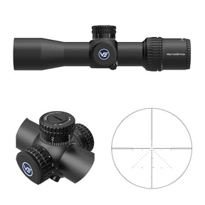 Vector Optics Veyron 2-8x32IR компактен оптически прицел за пушка