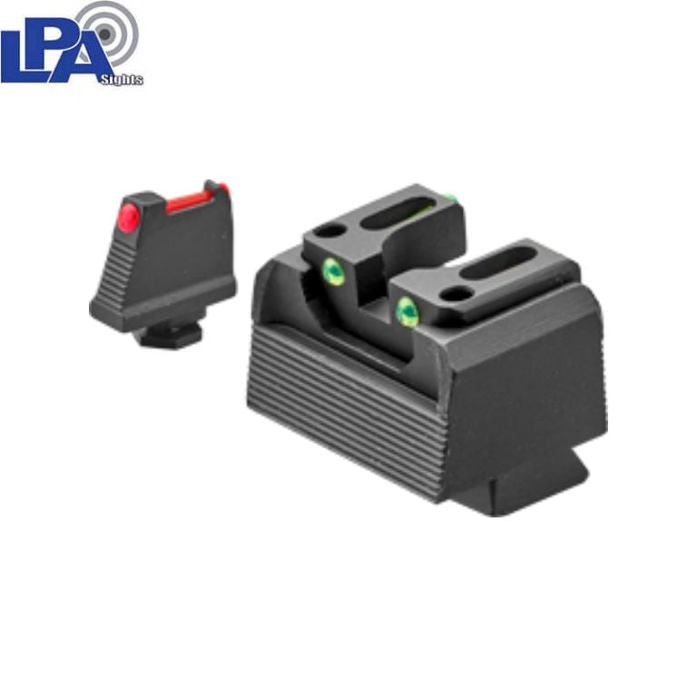 Комплект полурегулируеми мерници Walther PDP Optics Ready | с оптични влакна тип B 