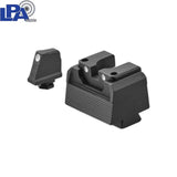 Комплект полунaстройваеми мерници Walther PDP Optics Ready | с бели точки 