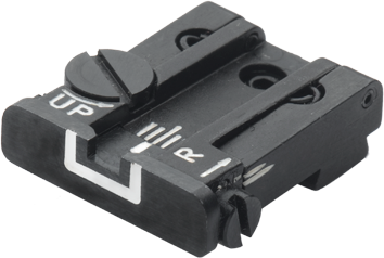 Регулируем мерник за Glock [G17 G19 G26 & other] | бели линии