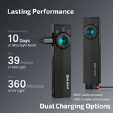 Olight ArkPro Lite | плосък 3-в-1 EDC фенер | 1.200 lm
