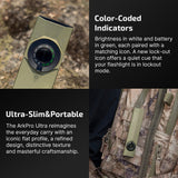 Olight ArkPro Ultra | плосък 4-в-1 EDC фенер | 1.700 lm - Olive Green