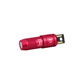 Olight imini 2 | мини презареждащ се фенер за ключодържател | 50 lm - Passionate Red