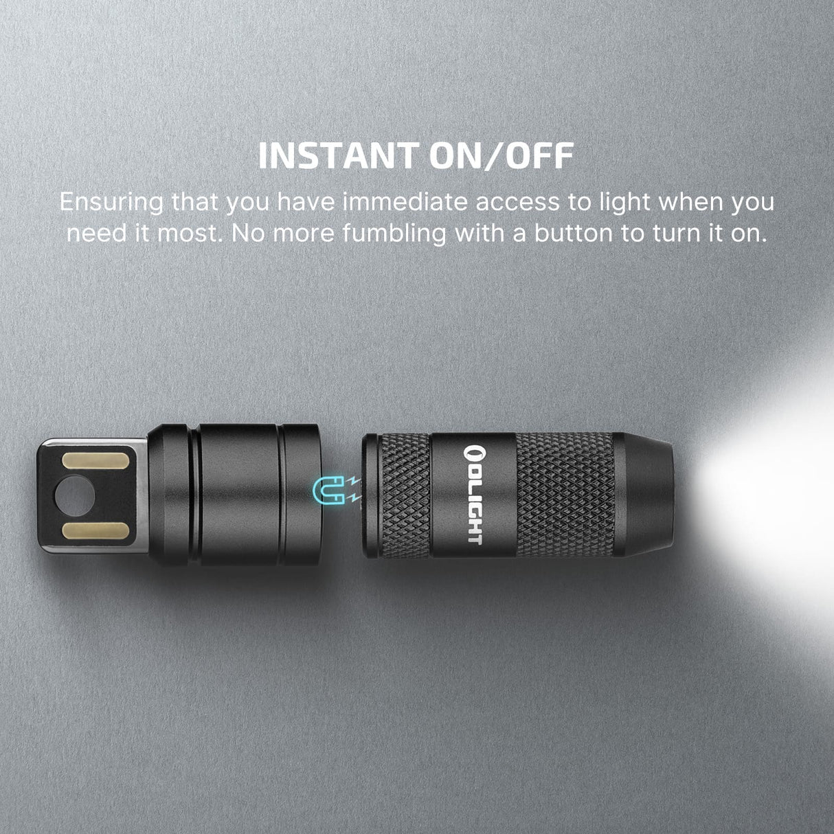 Olight imini 2 | мини презареждащ се фенер за ключодържател | 50 lm