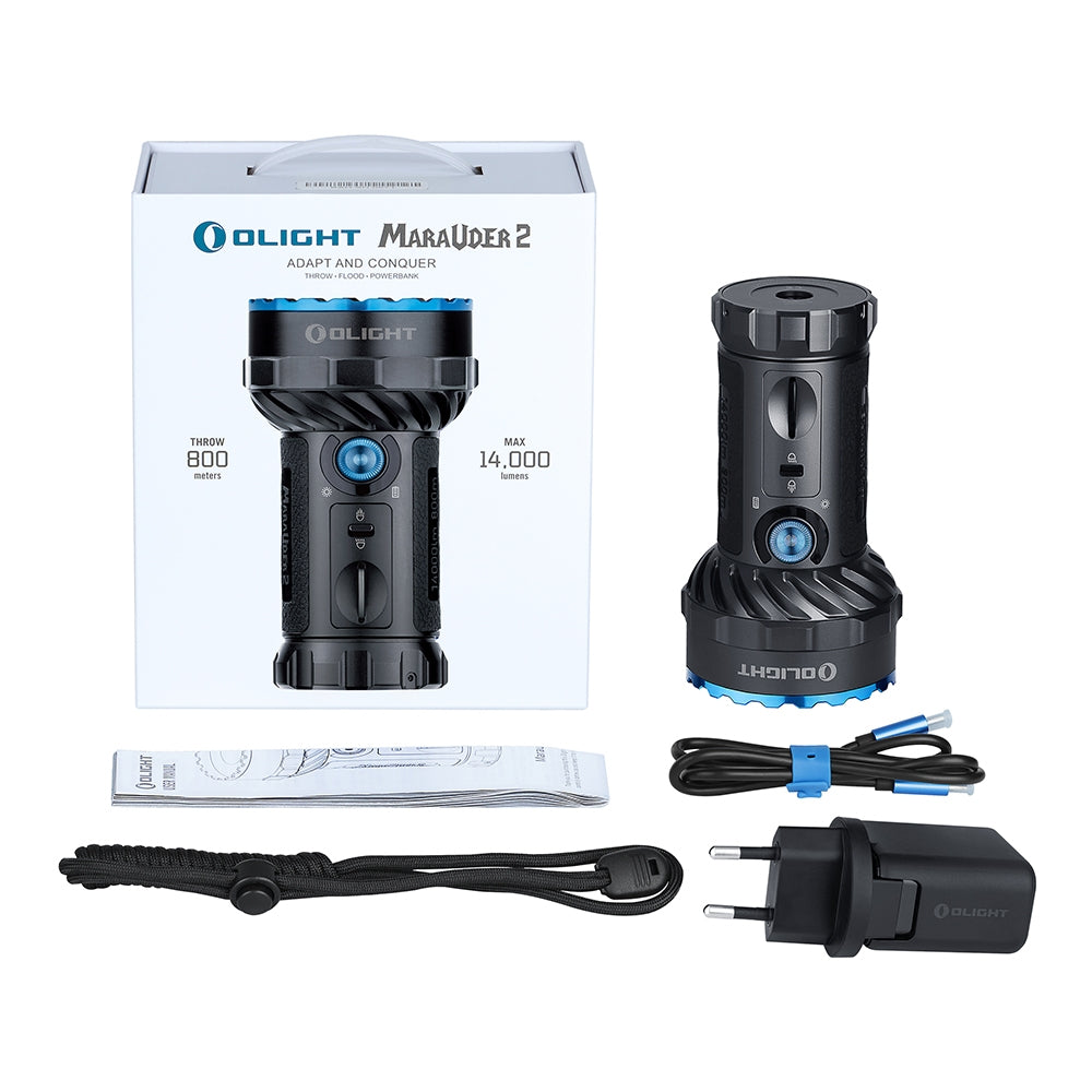 Olight Marauder 2 | ултра мощен акумулаторен фенер | 14.000 lm