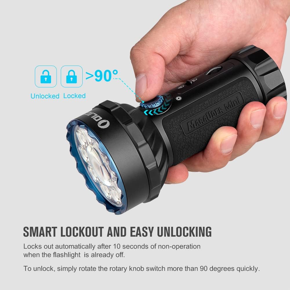 Olight Marauder Mini | многоцветен акумулаторен фенер | 7.000 lm