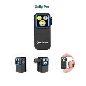 Olight Oclip Pro | многофункционален клипс фенер | 500 lm - Black