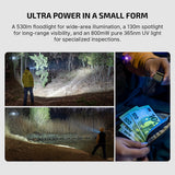 Olight Oclip Ultra | 3-в-1 EDC фенер с клипс | 530 lm - Olive Green