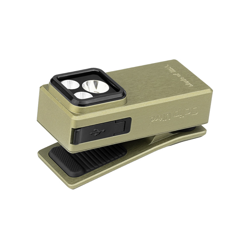 Olight Oclip Ultra | 3-в-1 EDC фенер с клипс | 530 lm - Olive Green