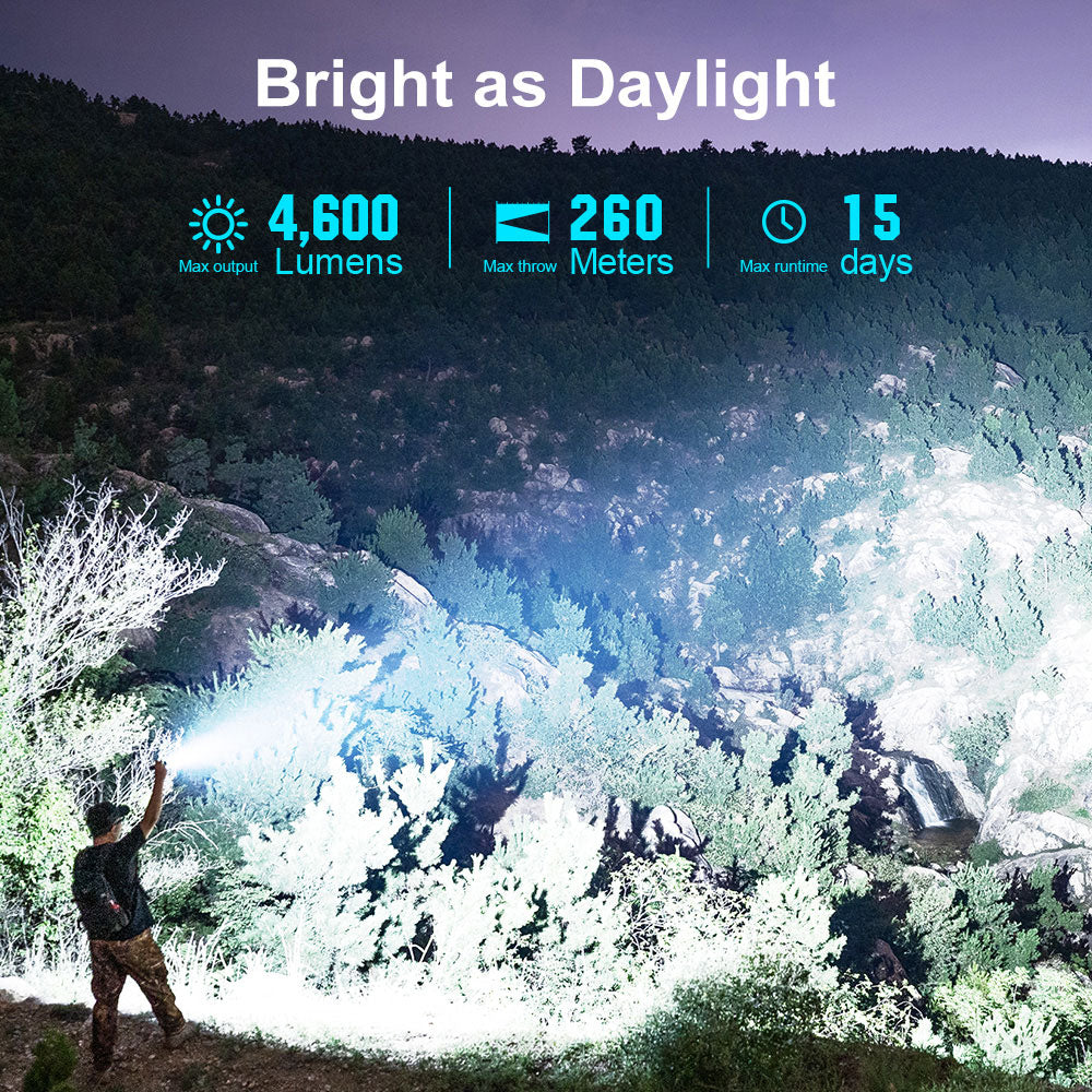 Olight Seeker 4 Pro | мощен фенер | 4.600 lm