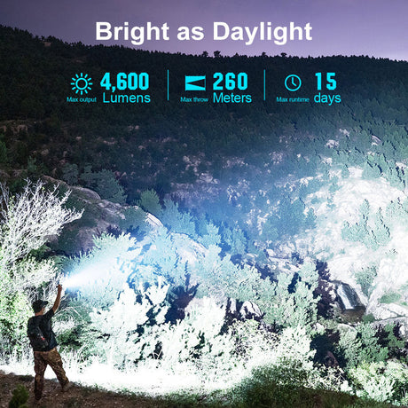 Olight Seeker 4 Pro | мощен фенер | 4.600 lm