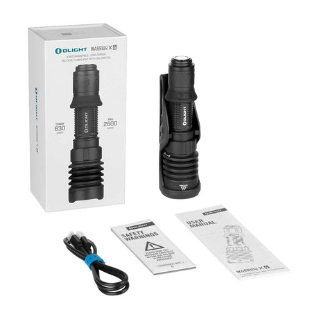 Olight Warrior X 4 | тактически фенер | 2.600 lm