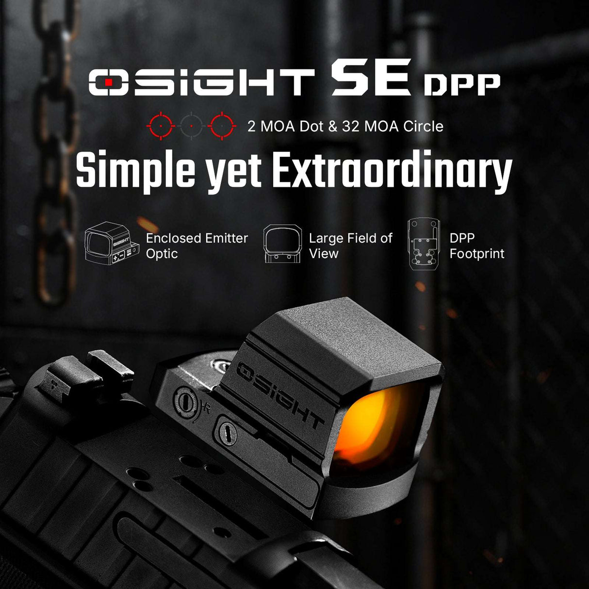 Osight SE DPP [червен]