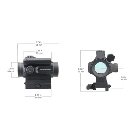 Vector Optics Nautilus 1x30 Scope Double Reticle колиматор