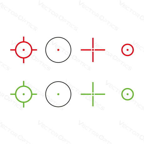 Vector Optics Omega 23x33 Four Reticle Reflex Sight колиматор